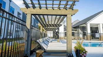 Pool and sun deck
